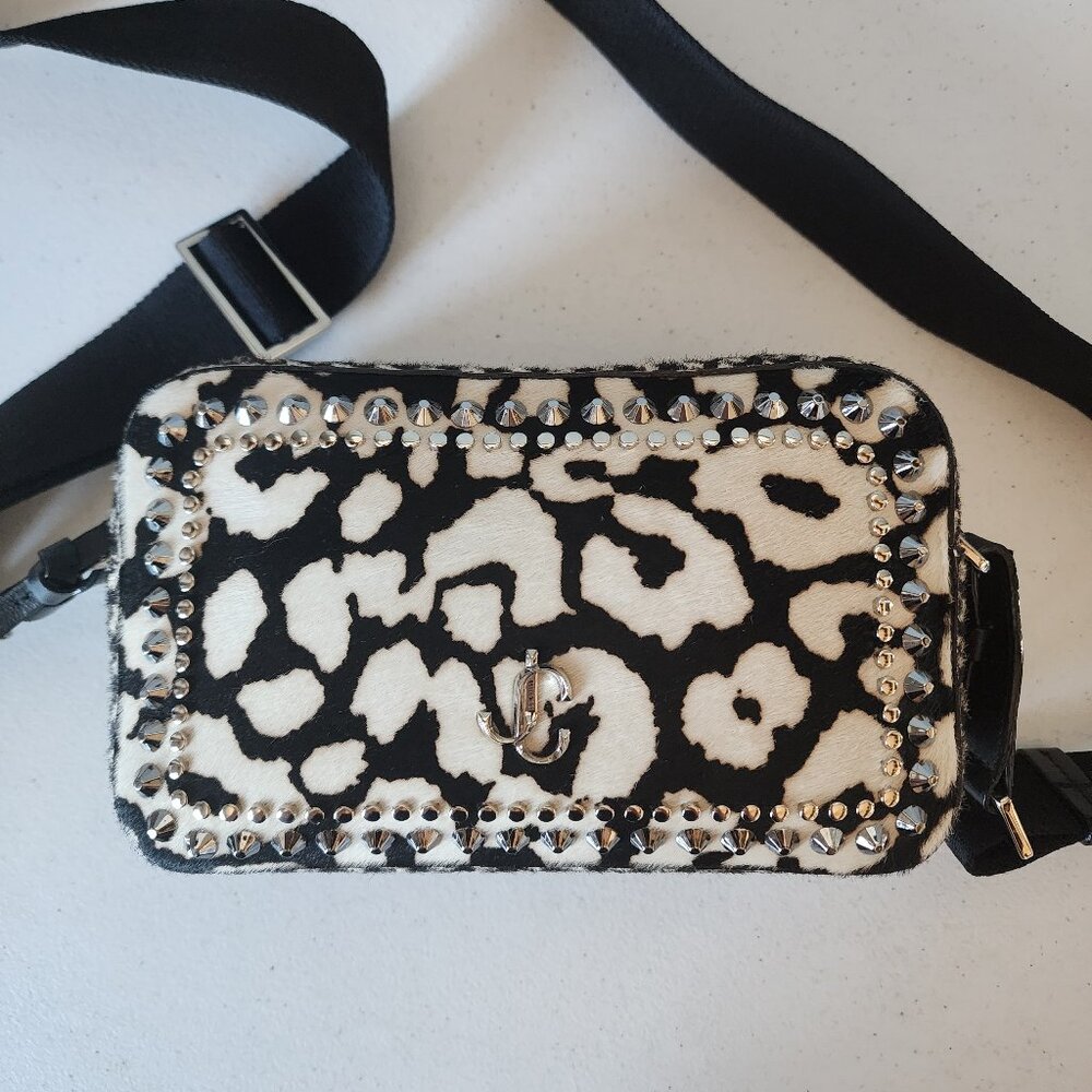 Jimmy Choo Studded Camera Bag "EUC" - Picture 16 of 16